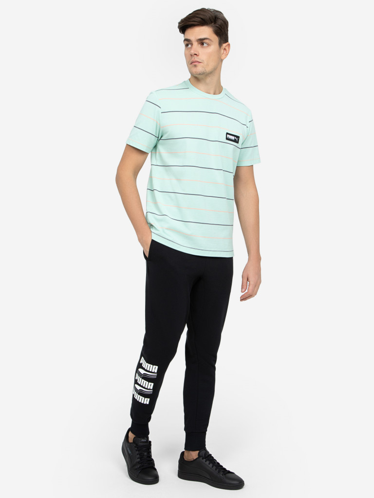 Футболка мужская PUMA FUSION Striped Tee