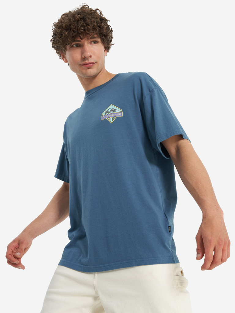 Футболка мужская оверсайз Quiksilver Crystal Jet