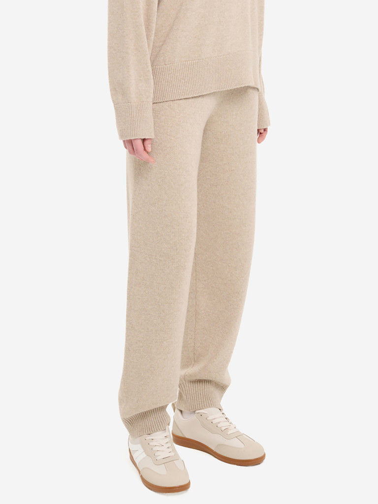 Брюки (джоггеры) спортиного стиля ABOUT Lingerie из смесовой шерсти