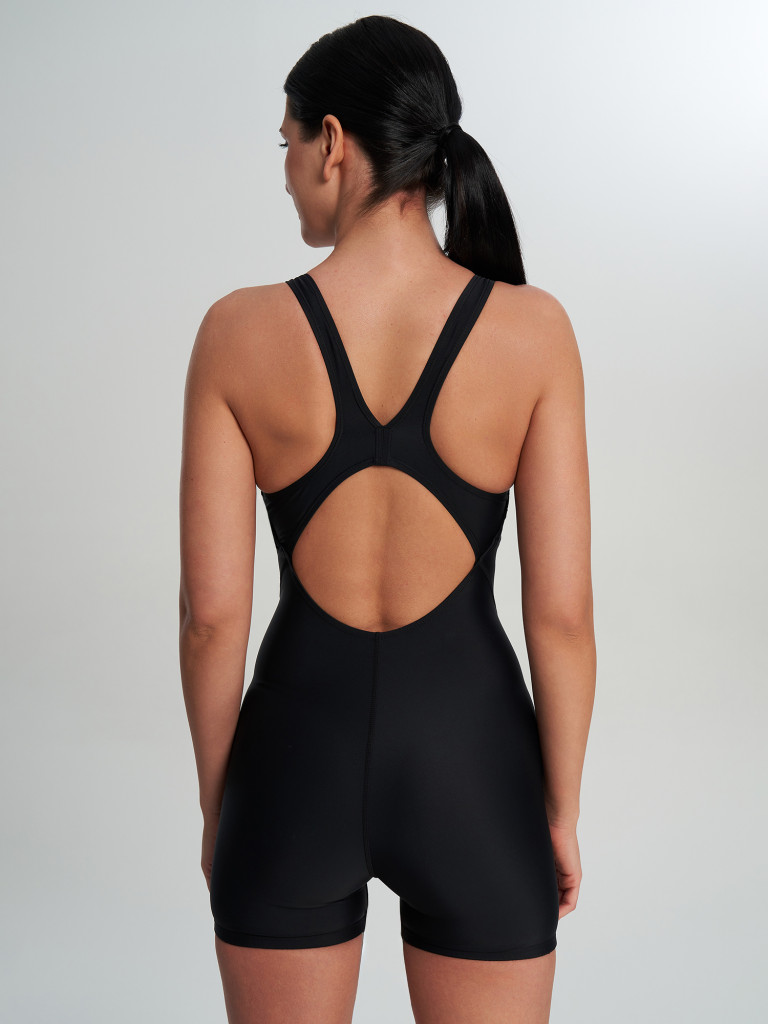 Купальник слитный женский Mad Wave Glide HiClo