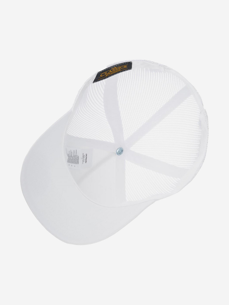 Бейсболка с сеточкой FLEXFIT 6506 (белый)