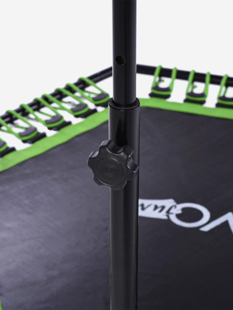 Батут спортивный для фитнеса и джампинга EVO JUMP PRO, зеленый