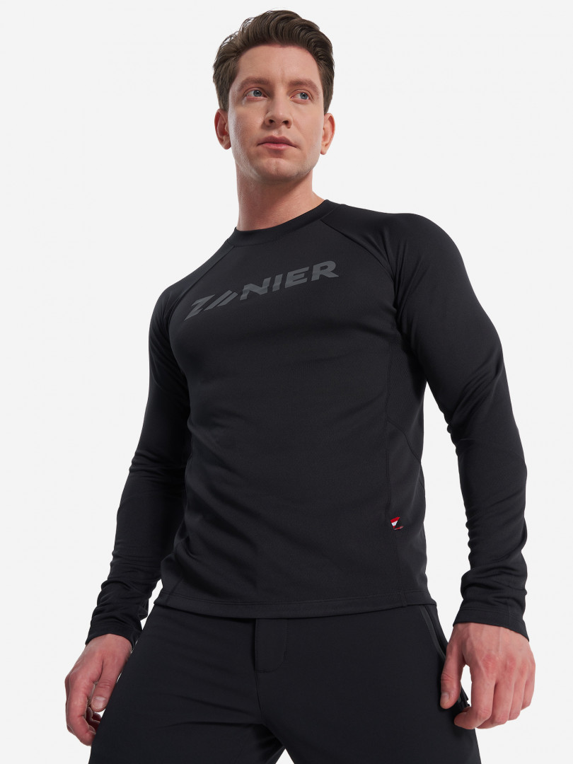 Лонгслив мужской Zanier, Черный