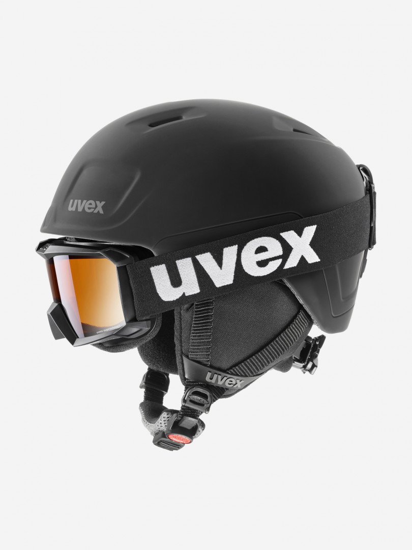 Шлем детский Uvex Heyya Pro Set, Черный