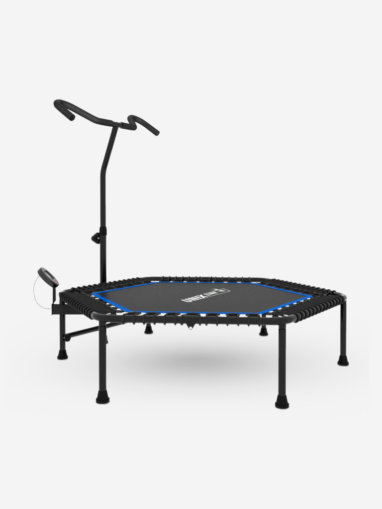 Батут спортивный для фитнеса и джампинга UNIX Line Fitness Pro 125 см, синий