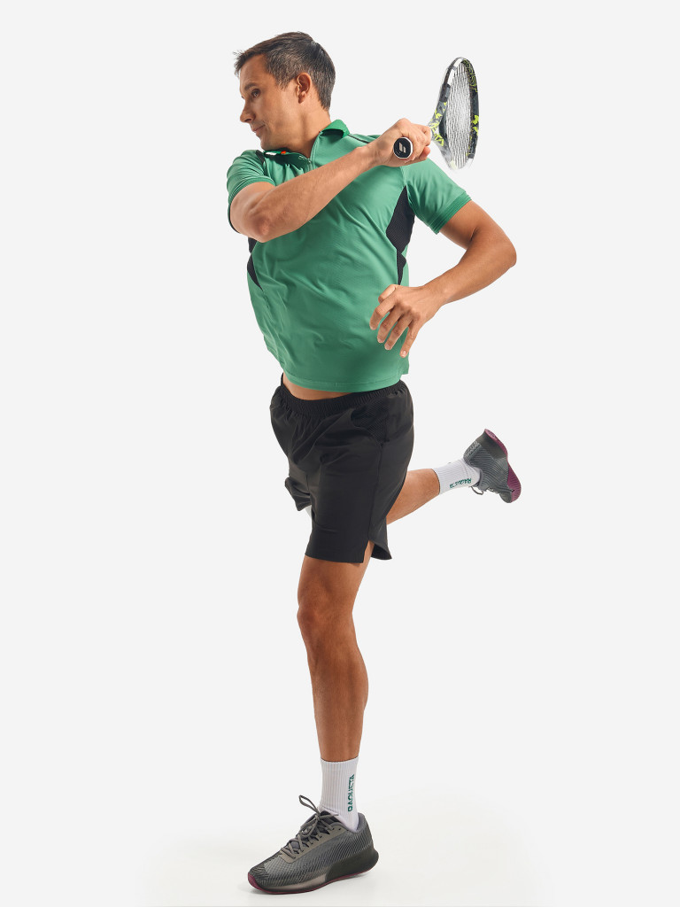 Поло мужское RAQUETA SPORT мужское Spotlight, Green