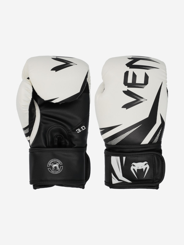 Перчатки боксерские Venum Challenger 3.0 арт. VENUM-03525-126-12OZ черный/золотой цвет — купить за 4499 руб. со скидкой 50 %, отзывы в интернет-магазине Спортмастер