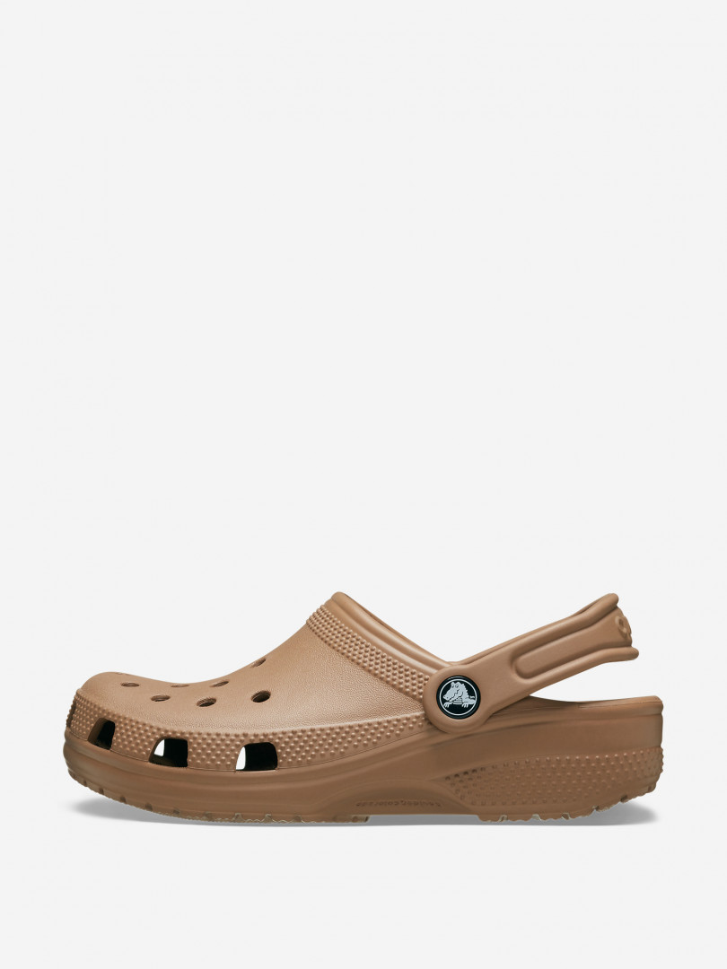 фото Сабо детские crocs classic, коричневый