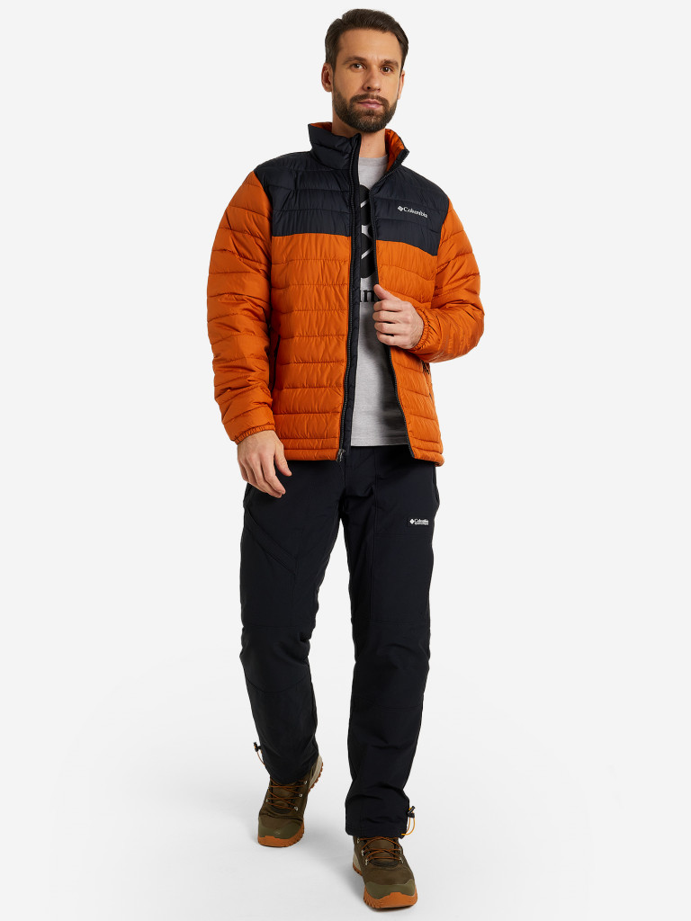 Пуховик мужской Columbia Powder Lite Jacket арт. 1698001 горчичный цвет ...