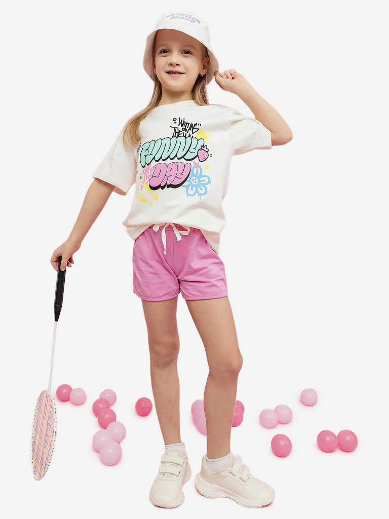 Футболка для девочки batik с коротким рукавом