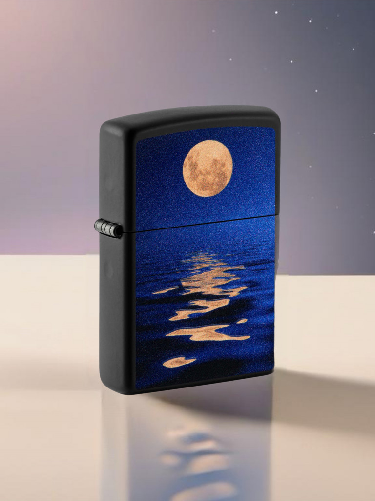 Зажигалка бензиновая ZIPPO 49810 Full Moon