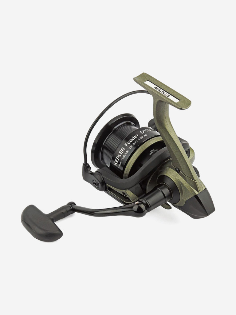Катушка для спиннинга Nautilus KEPLER Feeder 5000S, катушка для удочки с передним фрикционом