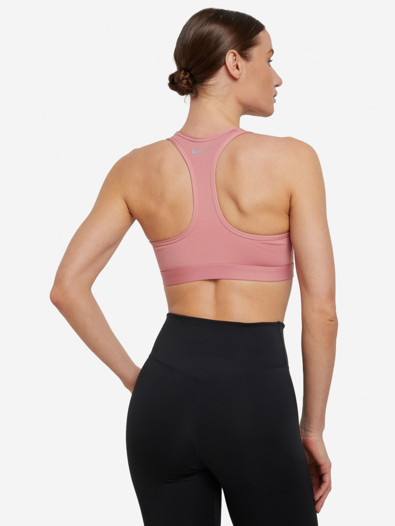 фото Спортивный топ бра nike dri-fit, розовый