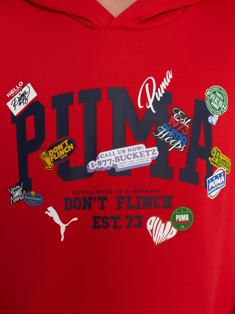 Худи для мальчиков PUMA Basketball Hooperhotline