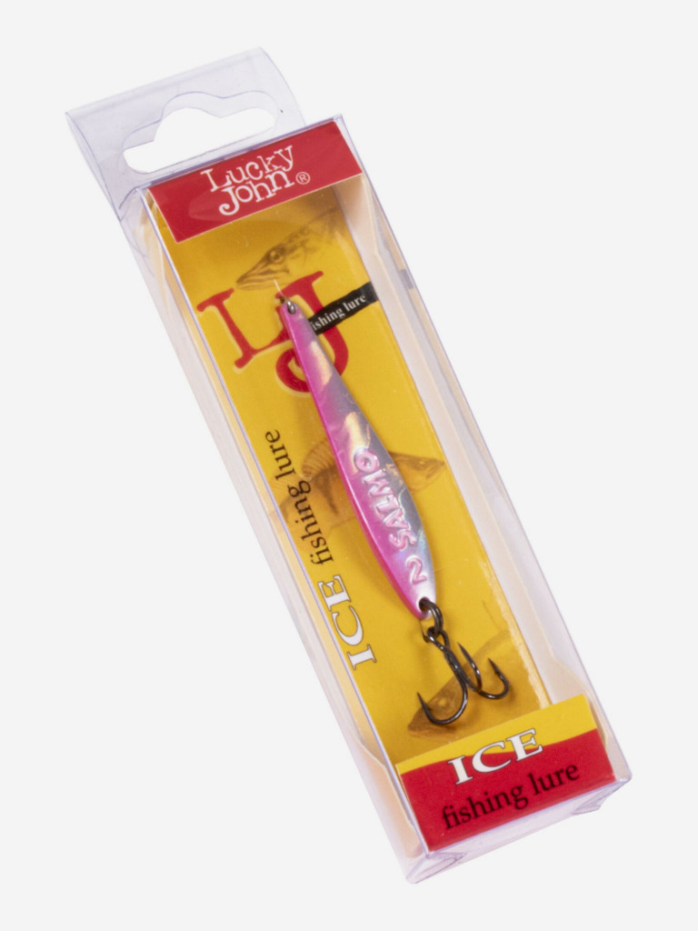 Блесна вертикальная Lucky John зимняя S-2 с тройником, вес 3 г