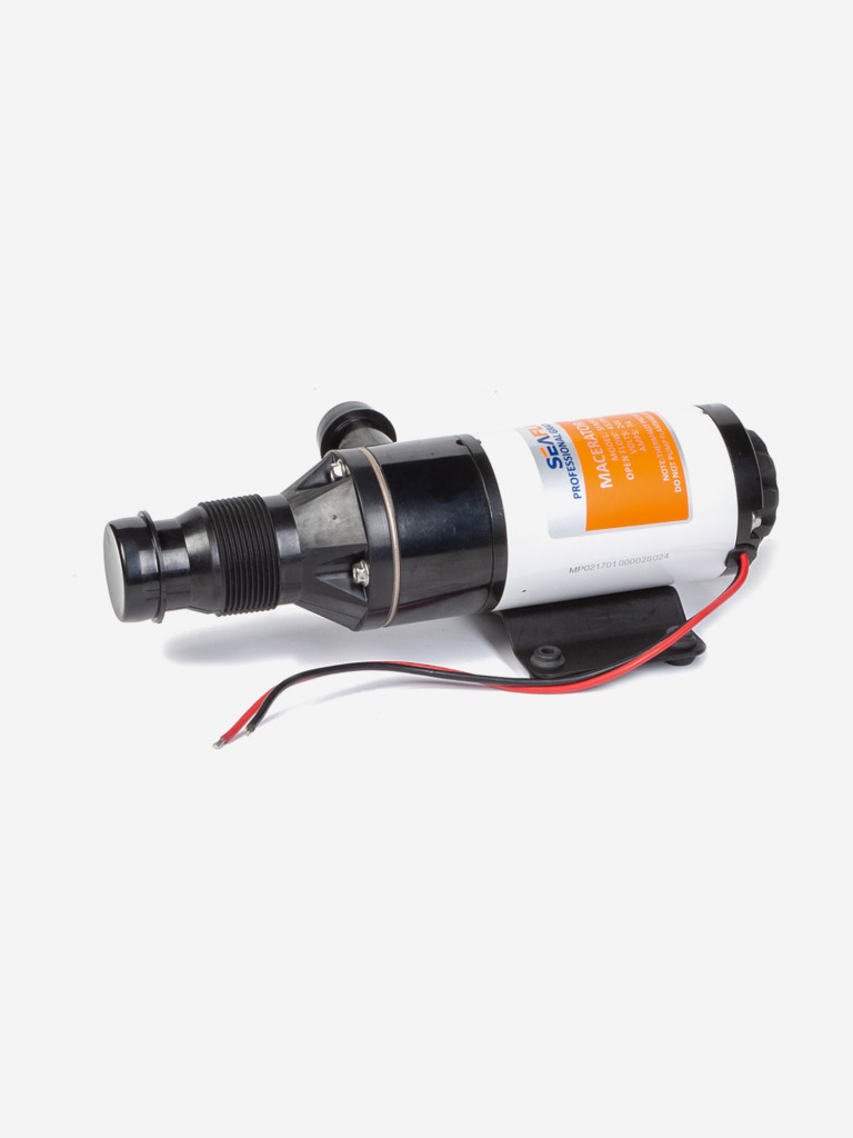 Помпа мацераторная SeaFlo, 24V, 45 л/мин, 713 GPH, 284x127,5x98 мм