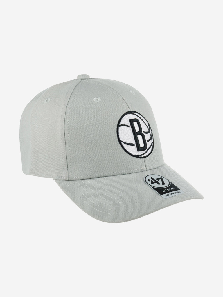 Бейсболка 47 BRAND K-MVP15WBV-GY Brooklyn Nets NBA