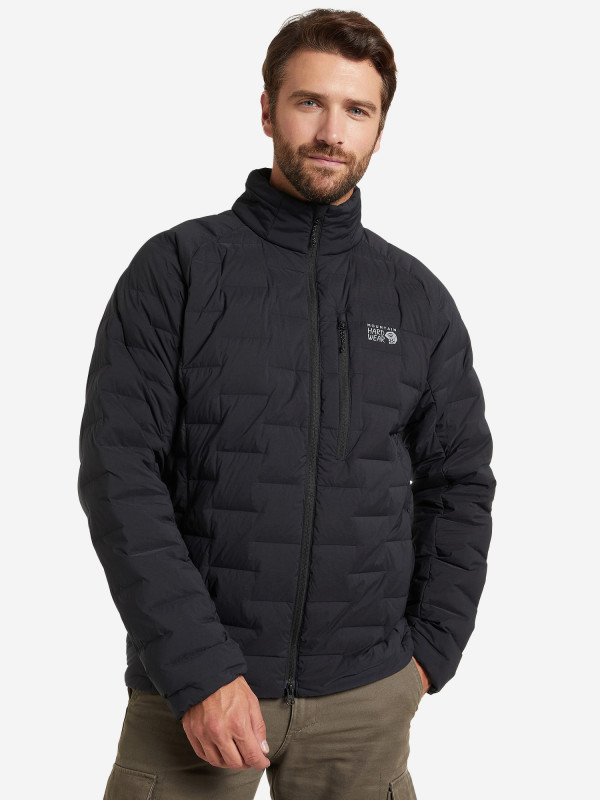 Пуховик мужской Mountain Hardwear Stretchdown™ Jacket арт. 1942921 черный цвет — купить за 8699 руб. со скидкой 70 %, отзывы в интернет-магазине Спортмастер