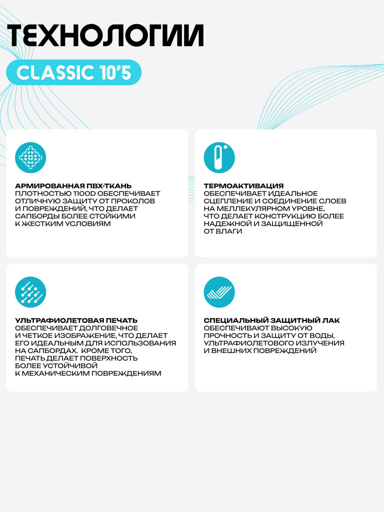 Сапборд PRIME - CLASSIC 10'5