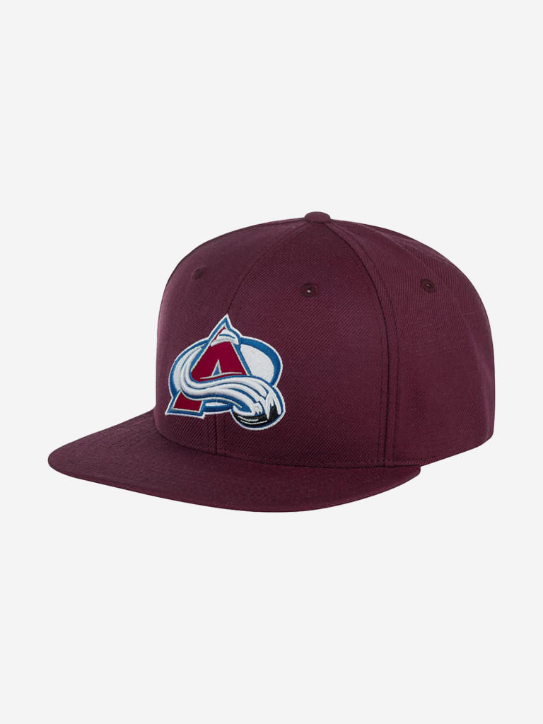 Бейсболка с прямым козырьком AMERICAN NEEDLE 21006A-COA Colorado Avalanche Archive 400 NHL (малиновый)