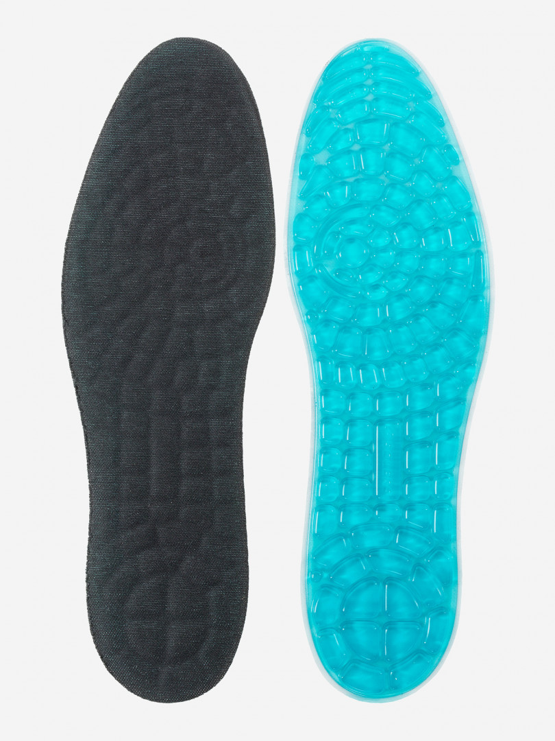 фото Стельки массажные solers massaging gel, голубой