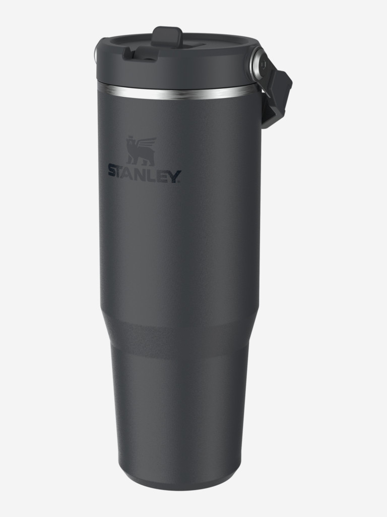 Термокружка Stanley IceFlow Flip Straw 2.0 Tumbler, 890 мл, черная