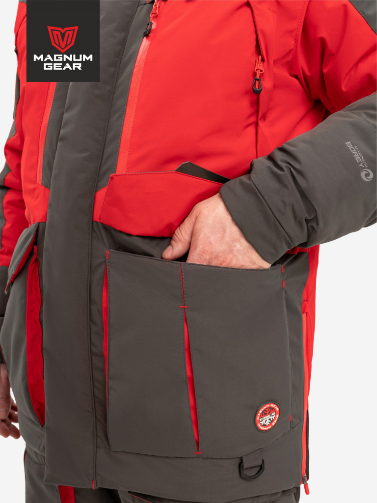 Костюм для рыбалки MAGNUM GEAR TITAN 2 -45° С красный