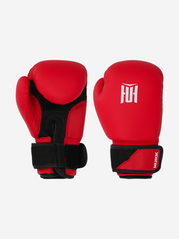 Перчатки боксерские детские Hukk Start красный/черный цвет — купить за 1399 руб., отзывы в интернет-магазине Спортмастер