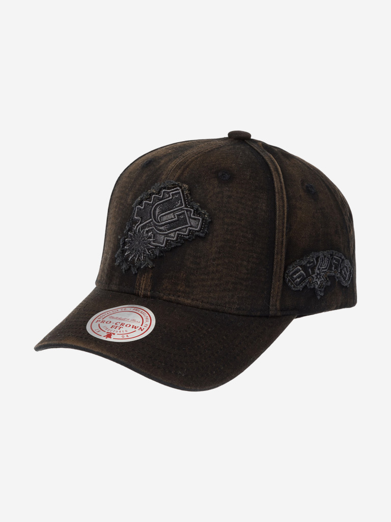 Бейсболка MITCHELL NESS HP12163-SASBLCK San Antonio Spurs NBA