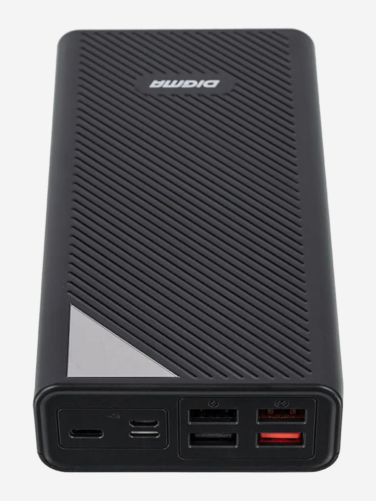 Мобильный аккумулятор DIGMA DGP-30000-4U, черный, dgp-30000-4u-b