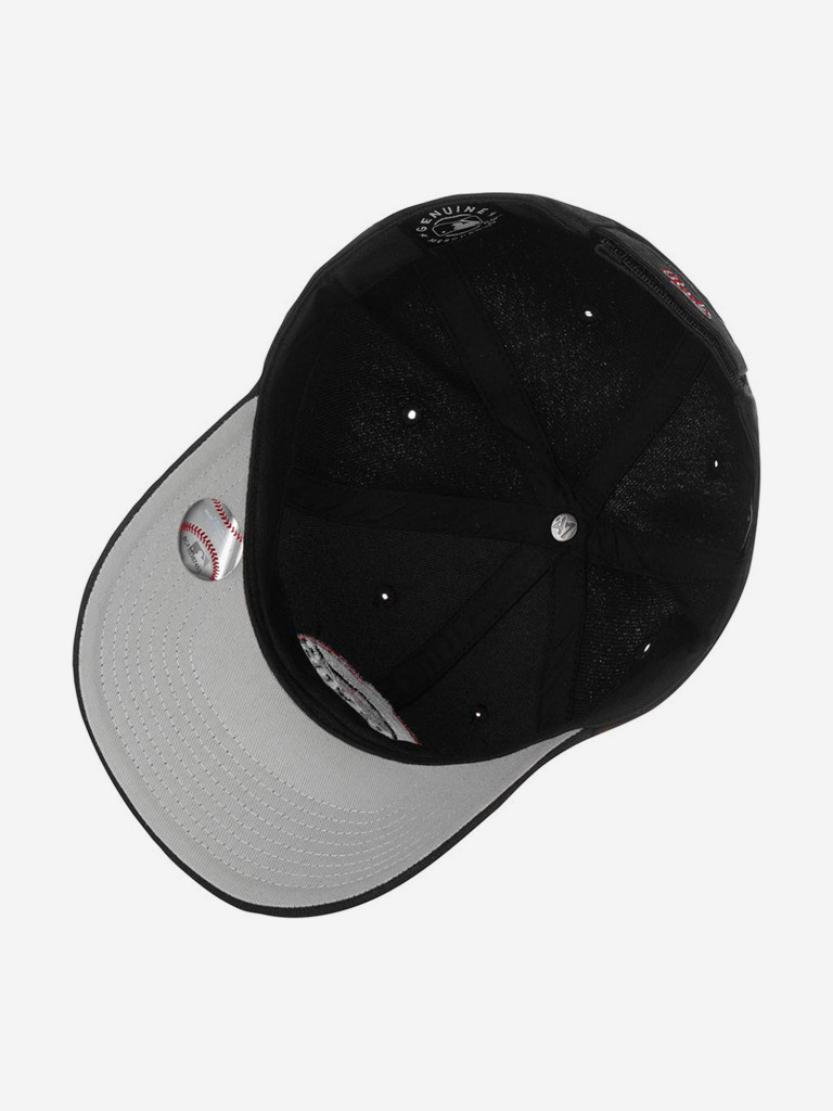 Бейсболка 47 BRAND B-MVP07WBV Cincinnati Reds MLB (черный)