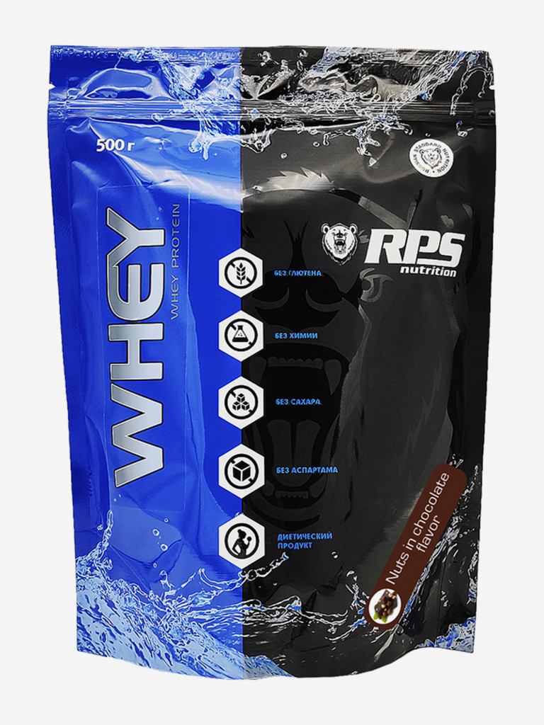 Протеин сывороточный RPS Nutrition 500 гр Орехи в шоколаде