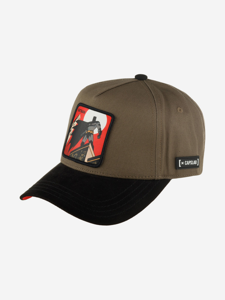 Бейсболка CAPSLAB CL/DC7/1/CT/KNI DC Comics Batman (оливковый)
