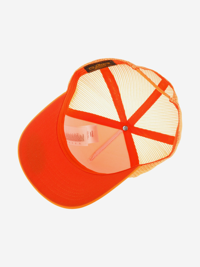 Бейсболка с сеточкой FLEXFIT 6506NT (оранжевый)
