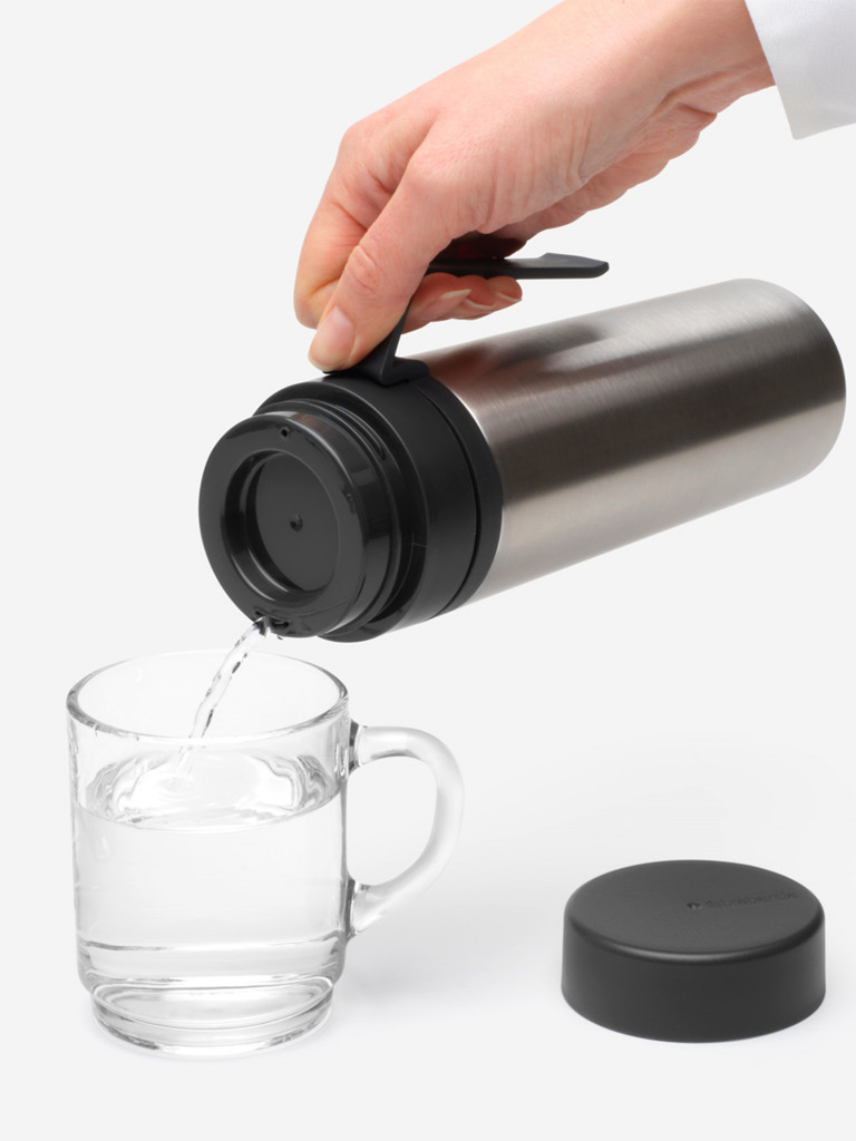 Термобутылка Brabantia "Make&Take" 500мл темно-серый 228643