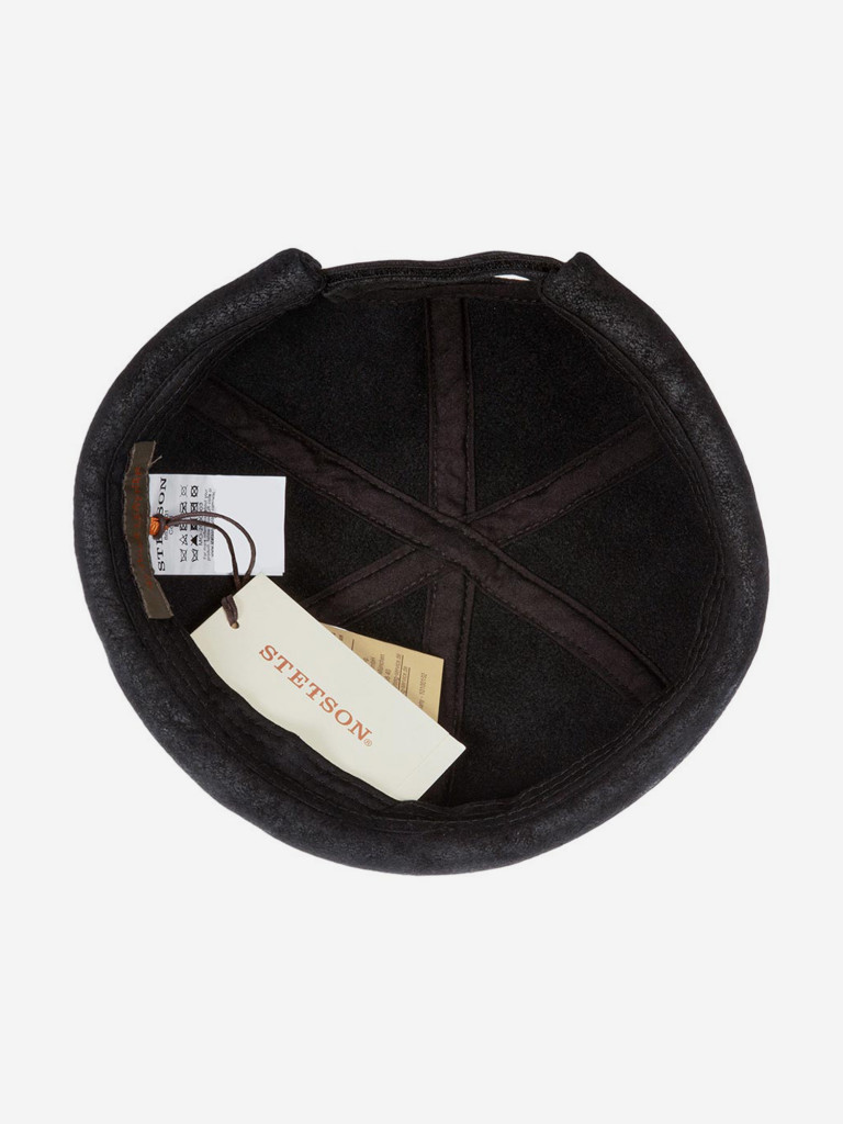 Шапка докер STETSON 8827101 DOCKER PIG SKIN (черный)