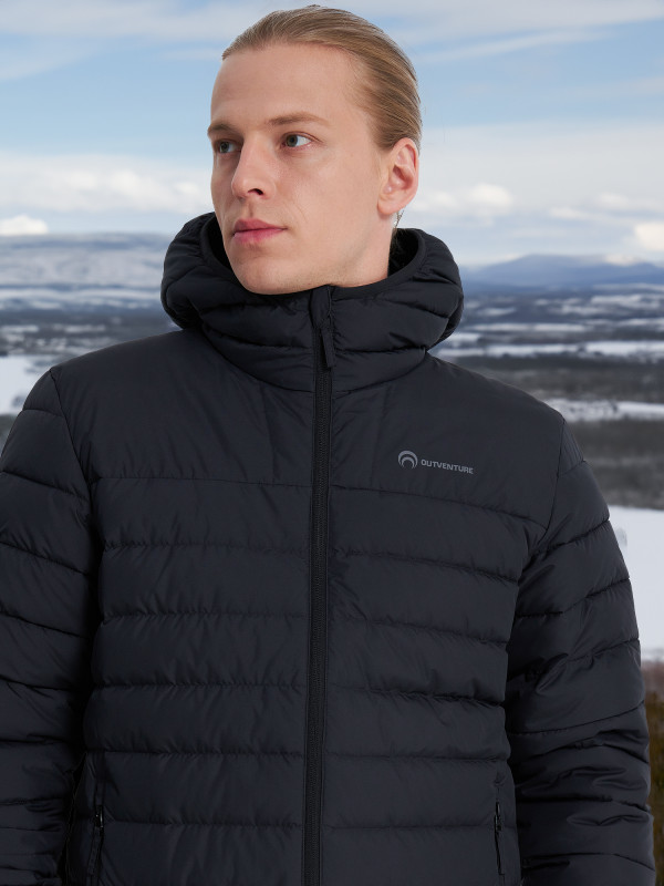 Пуховик мужской Outventure черный цвет — купить за 5999 руб., отзывы в интернет-магазине Спортмастер