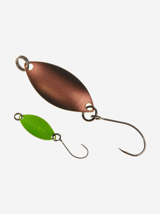 Блесна колеблющаяся Lucky John PEPA, длина 25 мм, вес 02,2г