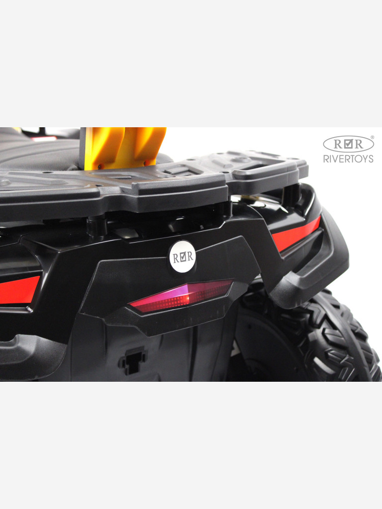Детский электроквадроцикл RIVERTOYS T001TT 4WD желтый