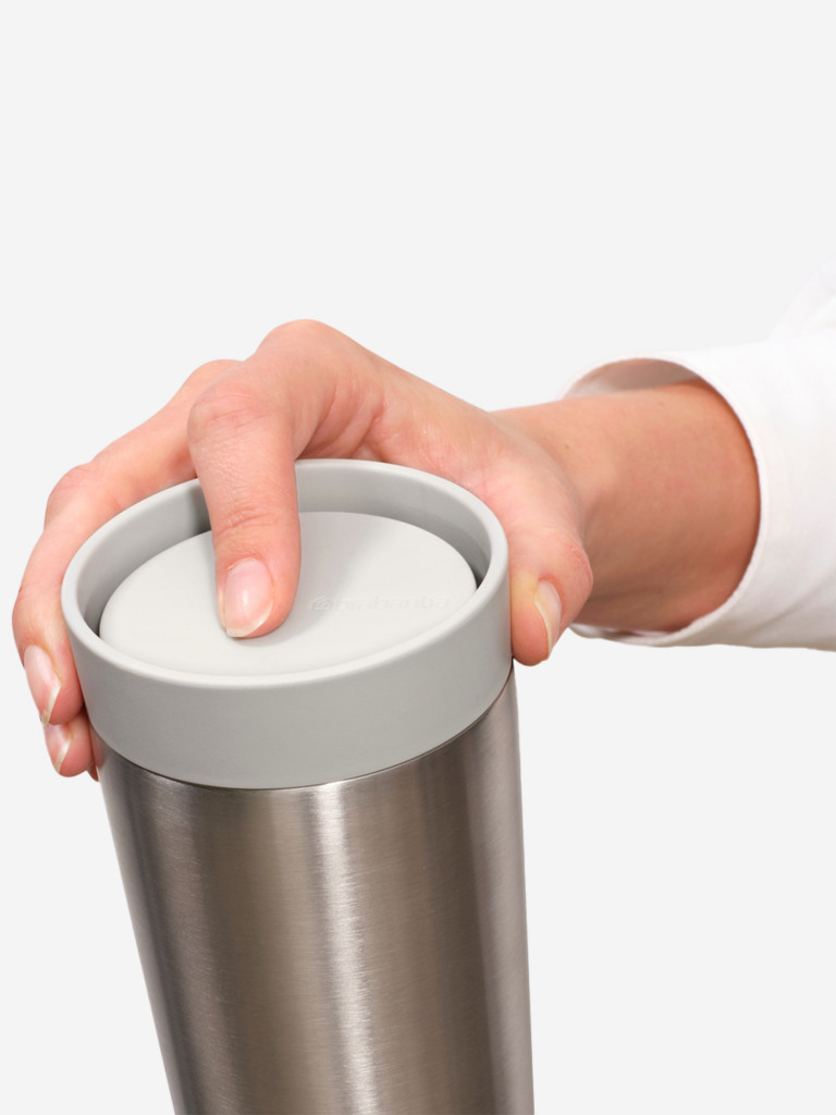 Термокружка Brabantia "Make&Take" 360мл светло-серый 228704