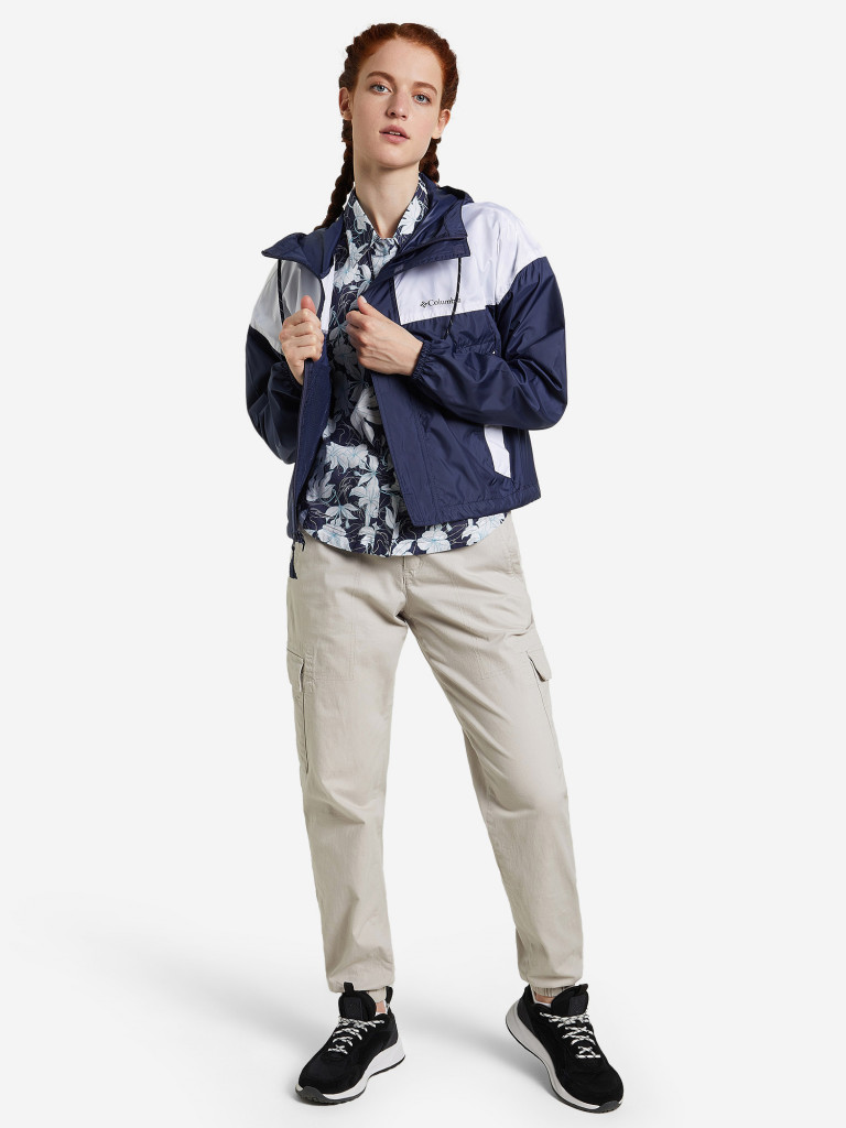 Ветровка женская Columbia Flash Challenger Cropped Windbreaker