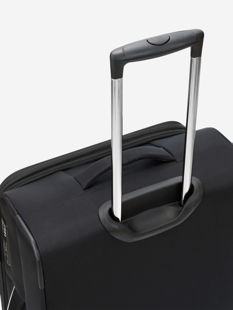 Чемодан TORBER Nero чёрный 63 л