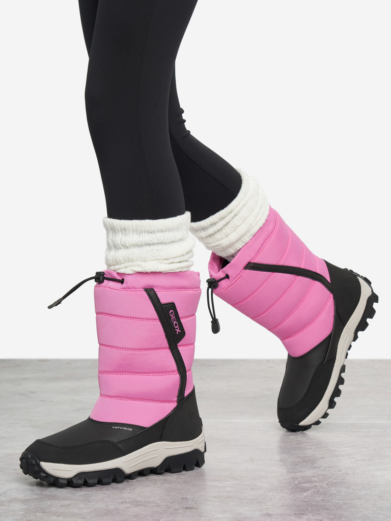 Сапоги утепленные для девочек Geox Himalaya