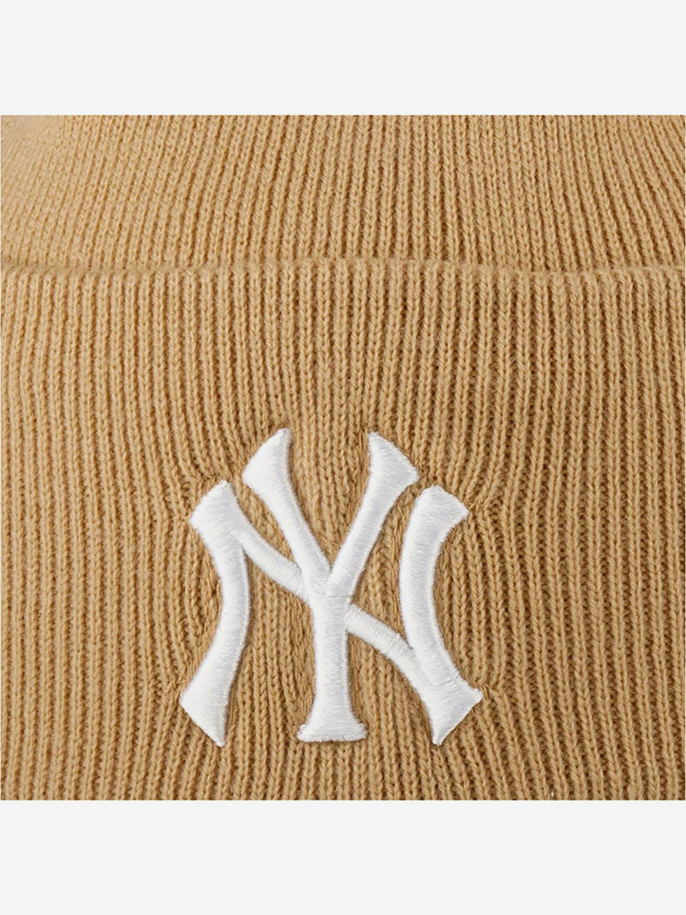 Шапка с отворотом 47 BRAND B-HYMKR17ACE New York Yankees MLB (бежевый)