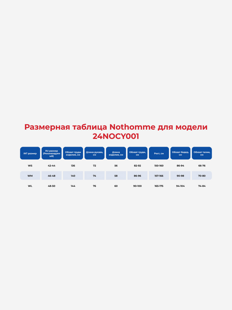 Куртка женская NOTHOMME WINDBREAKER