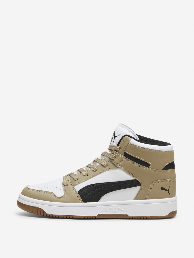 фото Кеды мужские puma rebound layup sl, бежевый