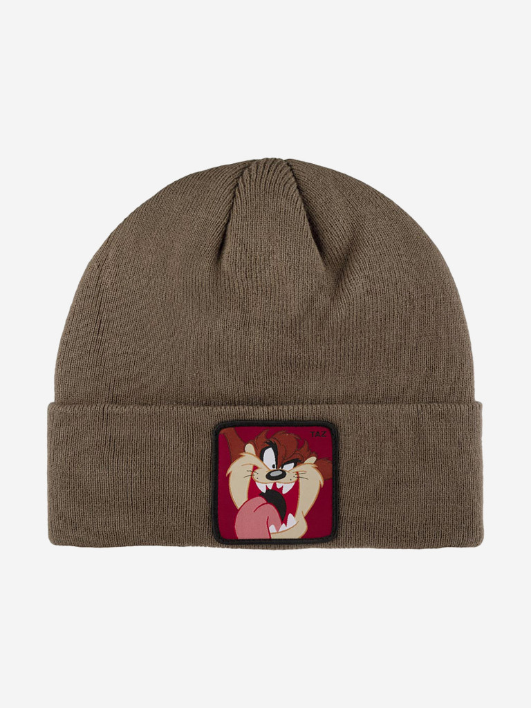 Шапка с отворотом CAPSLAB CL/LOO5/1/BON/TAZ3 Looney Tunes Taz (оливковый)