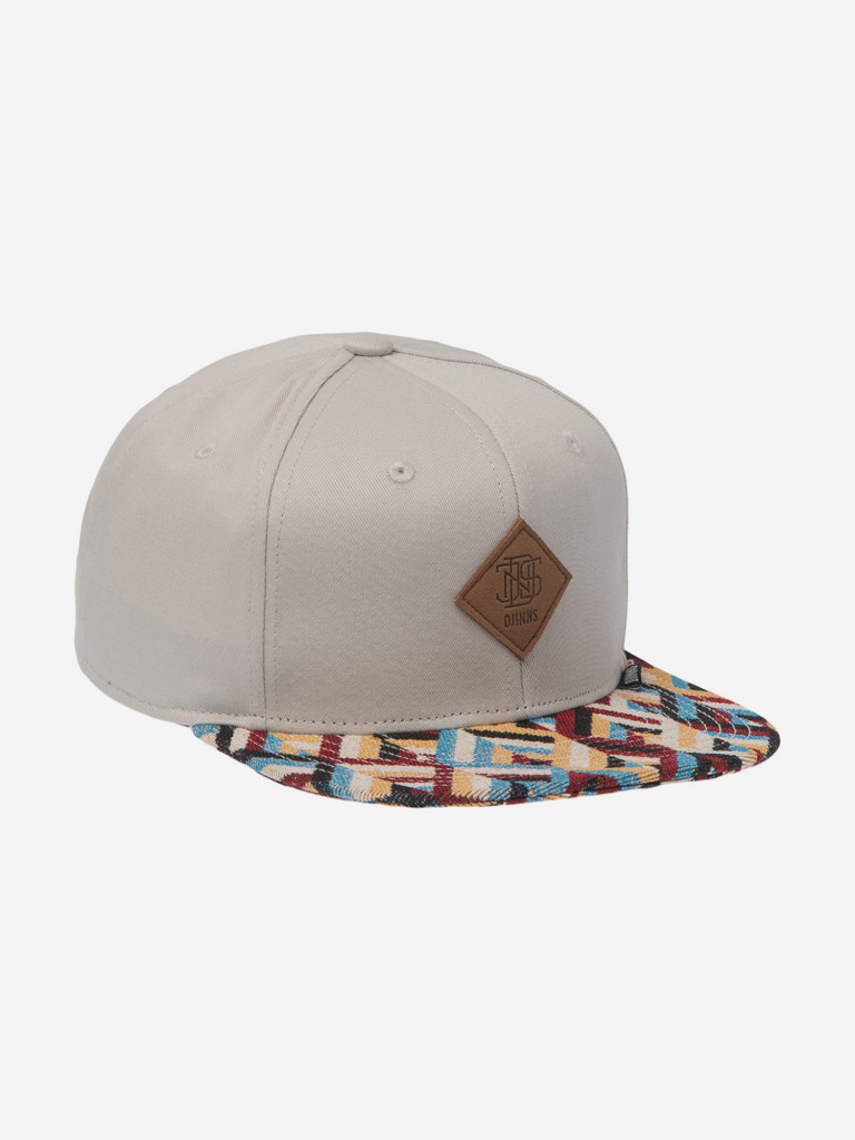 Бейсболка с прямым козырьком DJINNS 6P SB CP TriTri Rev.