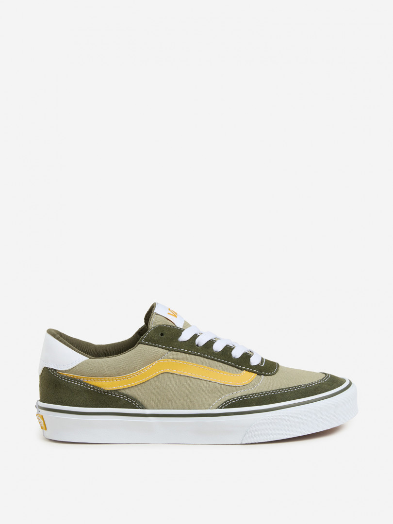 фото Кеды мужские vans brooklyn ls, бежевый