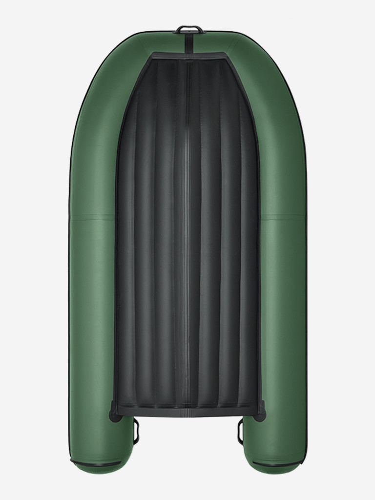 Лодка ПВХ под мотор Фрегат 310 Air (НДНД) с надувным дном Зеленый